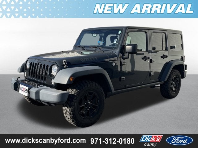 2018 Jeep Wrangler JK Unlimited Willys Wheeler