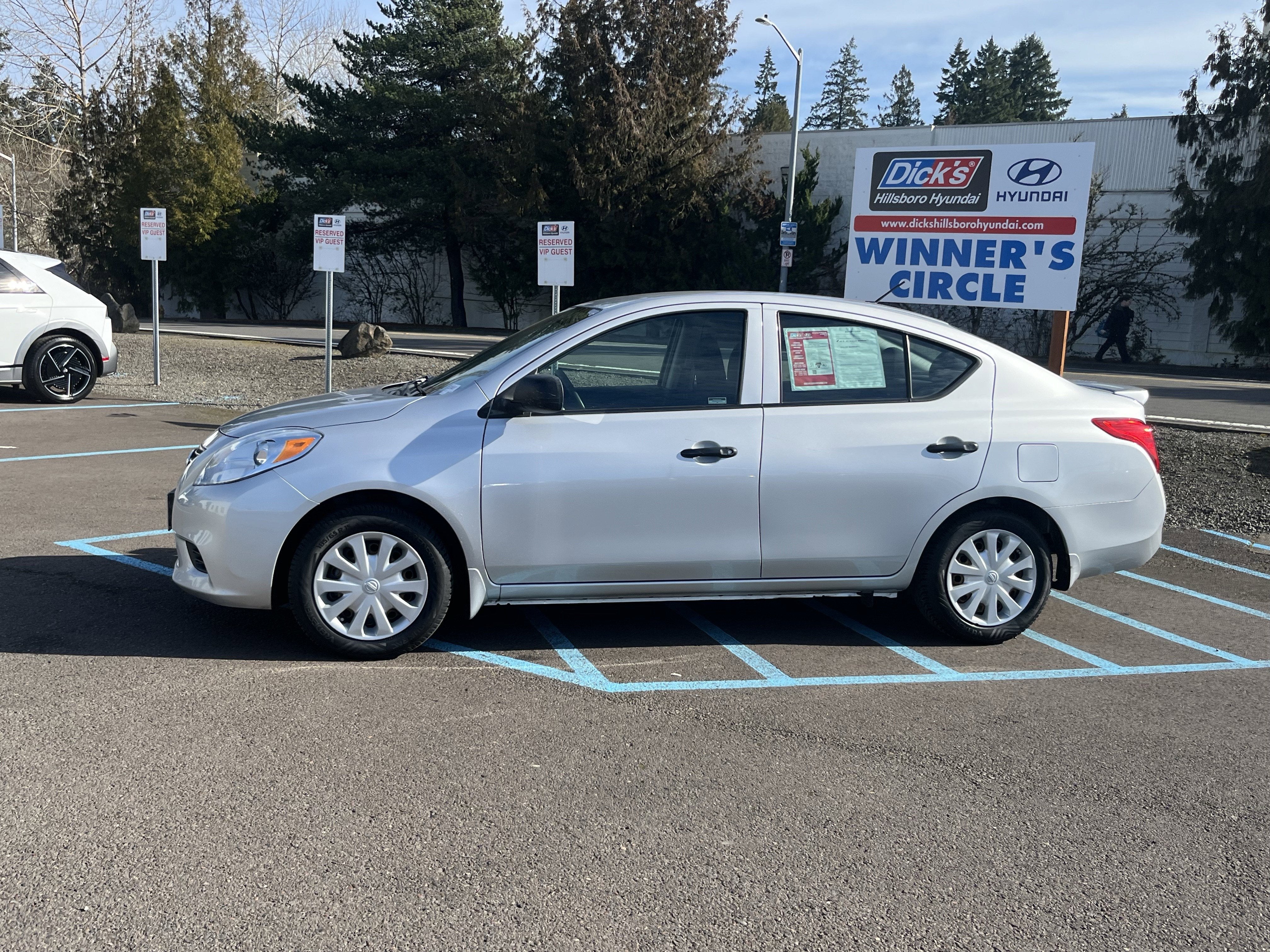 Used 2014 Nissan Versa Sedan S Plus with VIN 3N1CN7AP3EL814417 for sale in Hillsboro, OR
