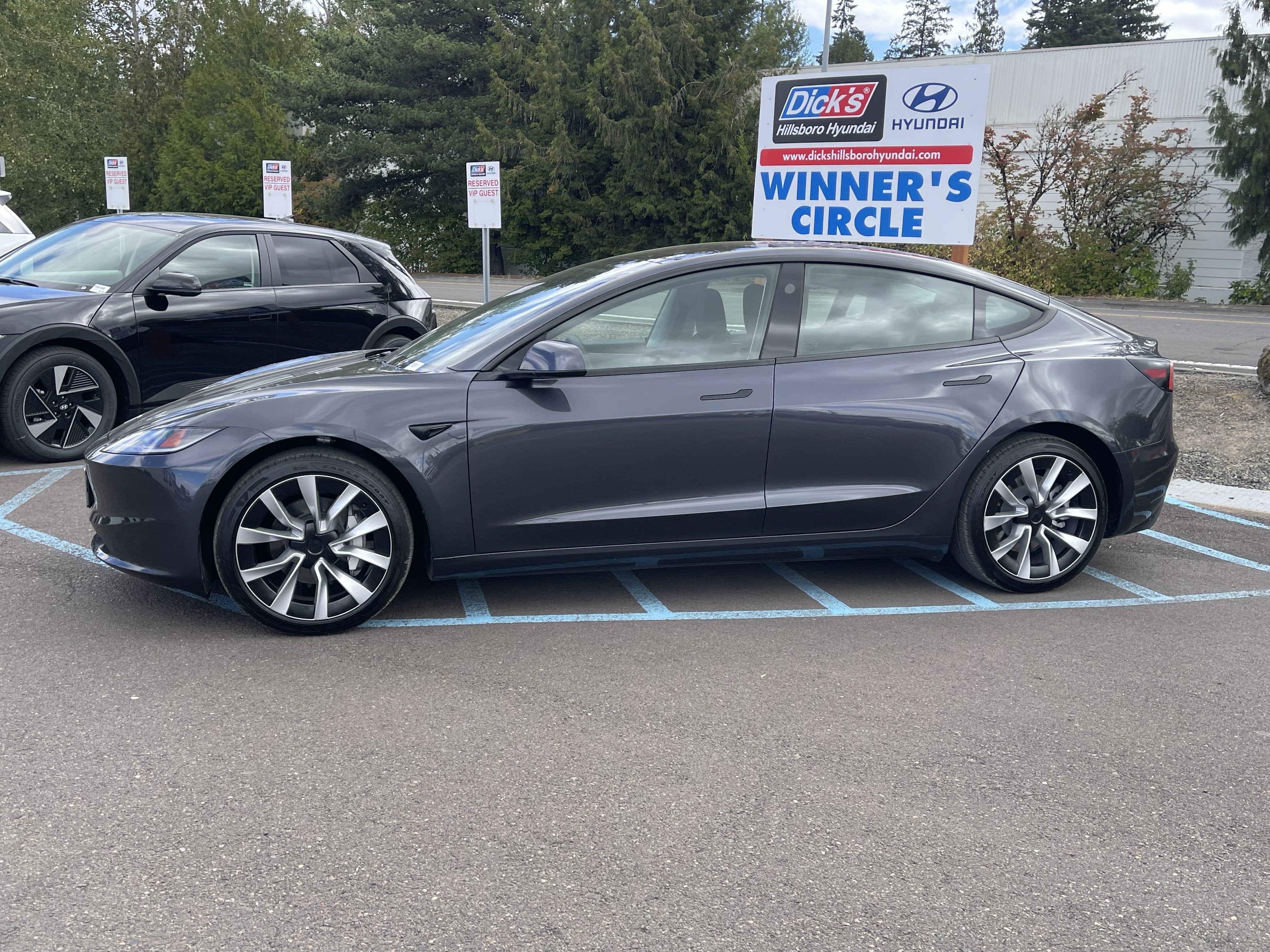 Used 2025 Tesla Model 3 Long Range with VIN 5YJ3E1EA6SF038911 for sale in Hillsboro, OR