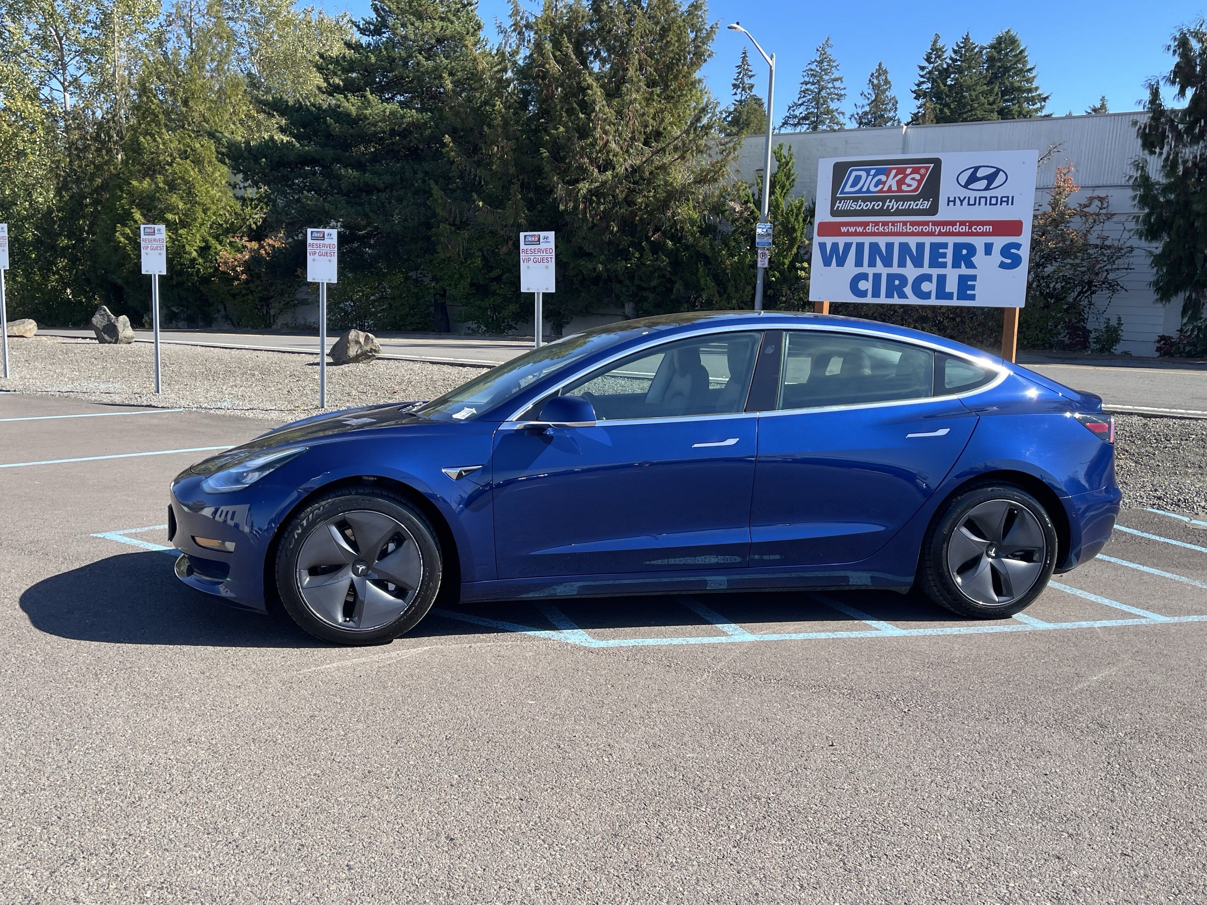 Used 2020 Tesla Model 3 Base with VIN 5YJ3E1EB3LF617672 for sale in Hillsboro, OR
