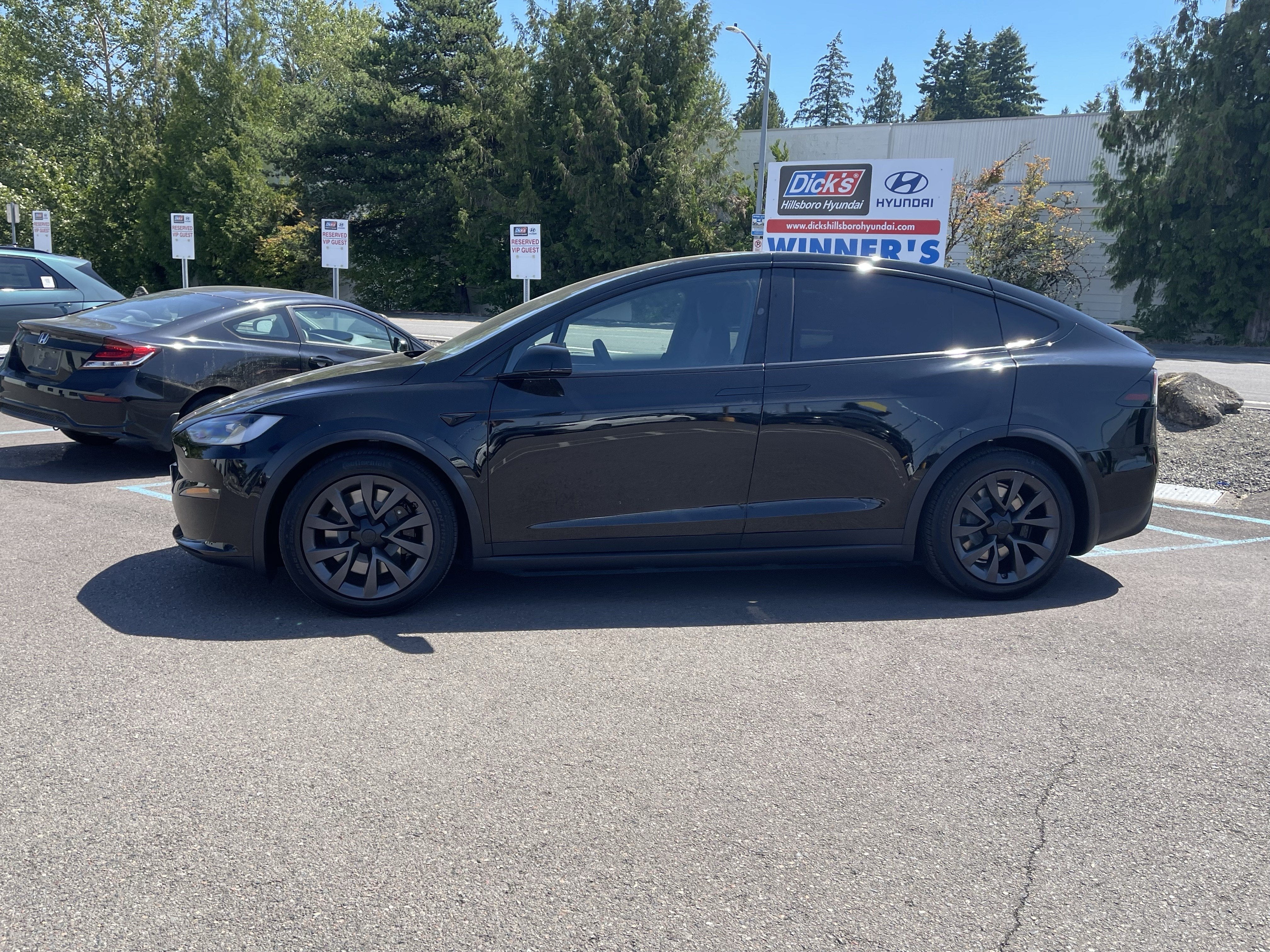 Used 2023 Tesla Model X Long Range with VIN 7SAXCDE56PF421270 for sale in Hillsboro, OR