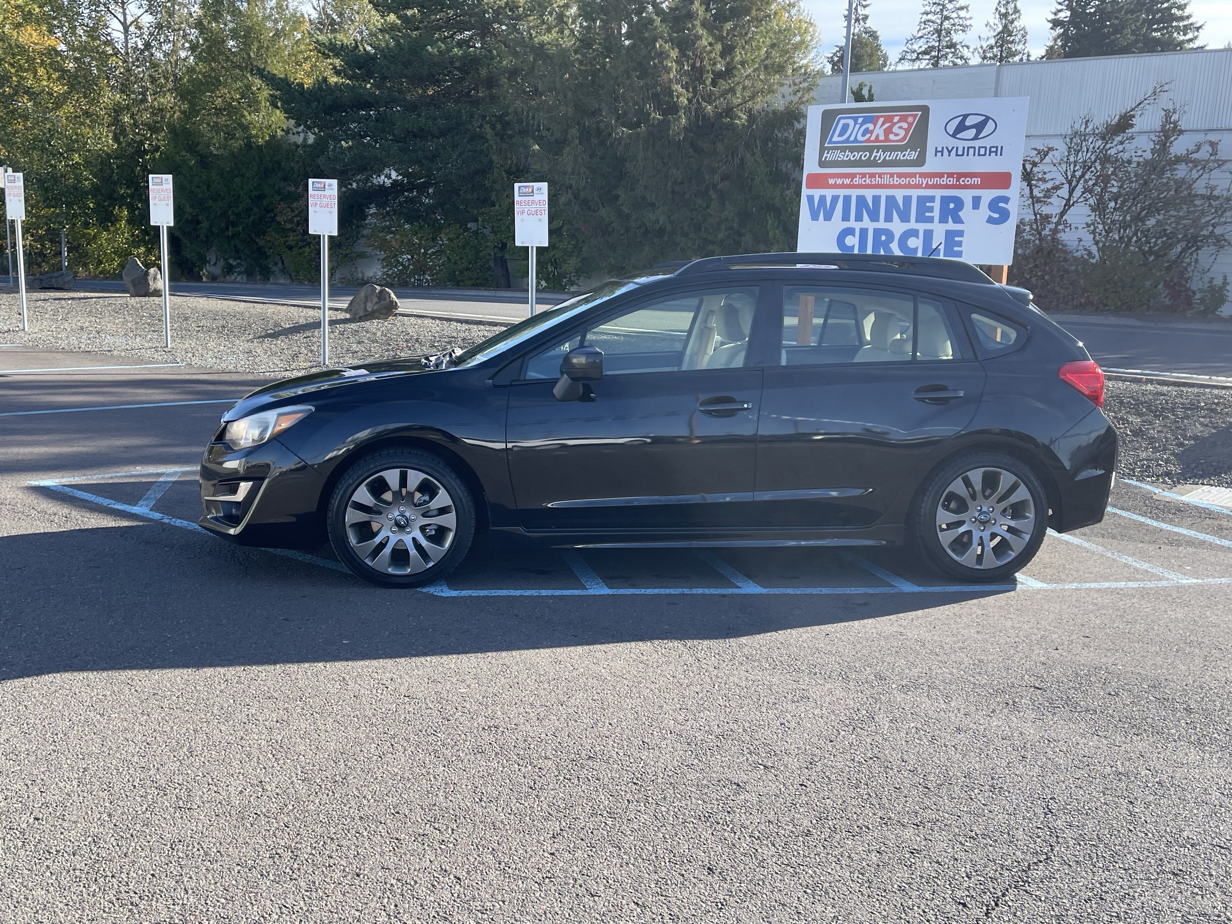 Used 2016 Subaru Impreza Sport Premium with VIN JF1GPAP62G8203371 for sale in Hillsboro, OR