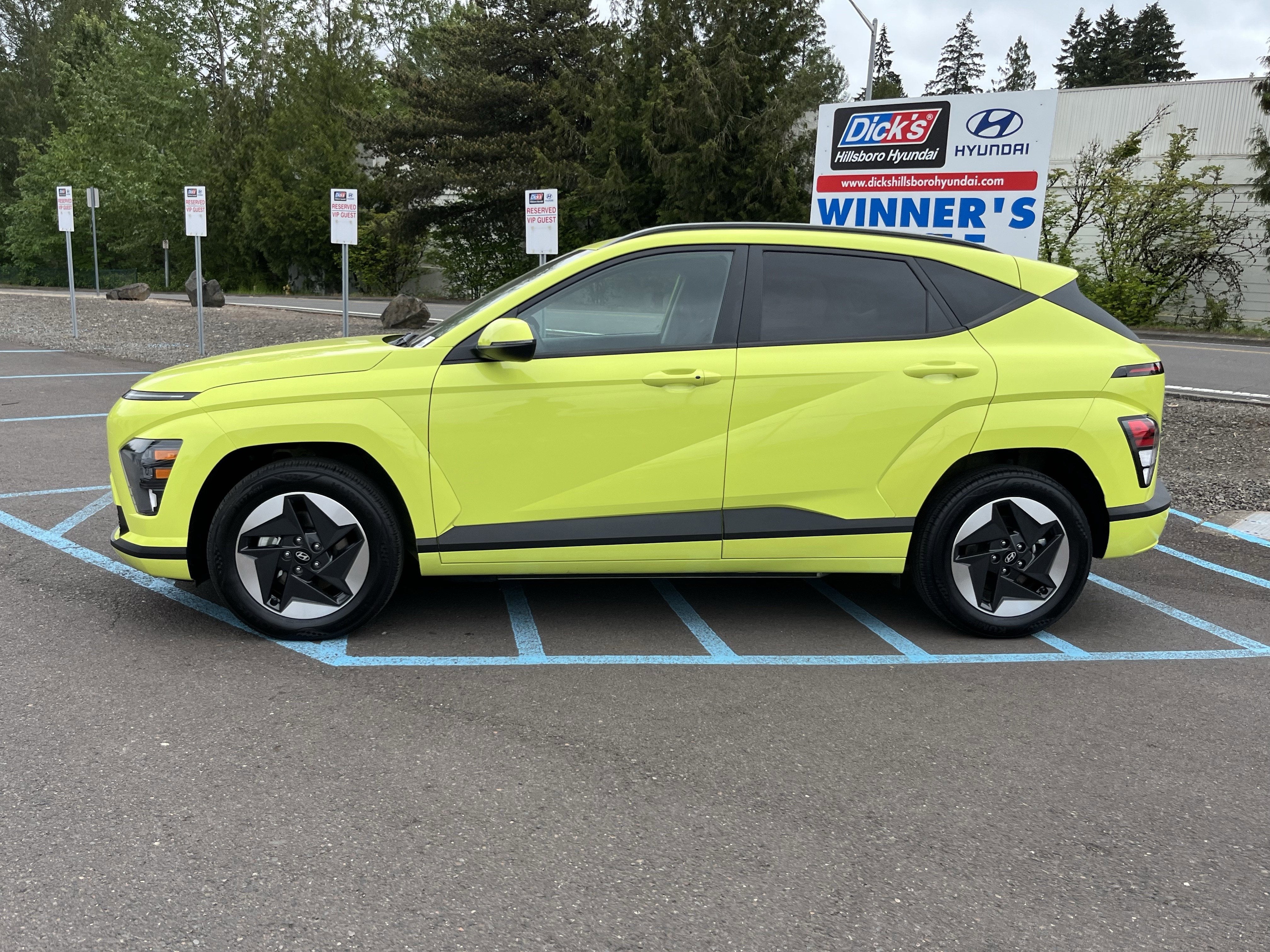 Certified 2024 Hyundai Kona EV SEL with VIN KM8HC3A66RU006384 for sale in Hillsboro, OR