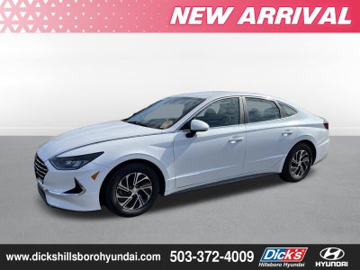 2021 Hyundai SONATA HYBRID Blue