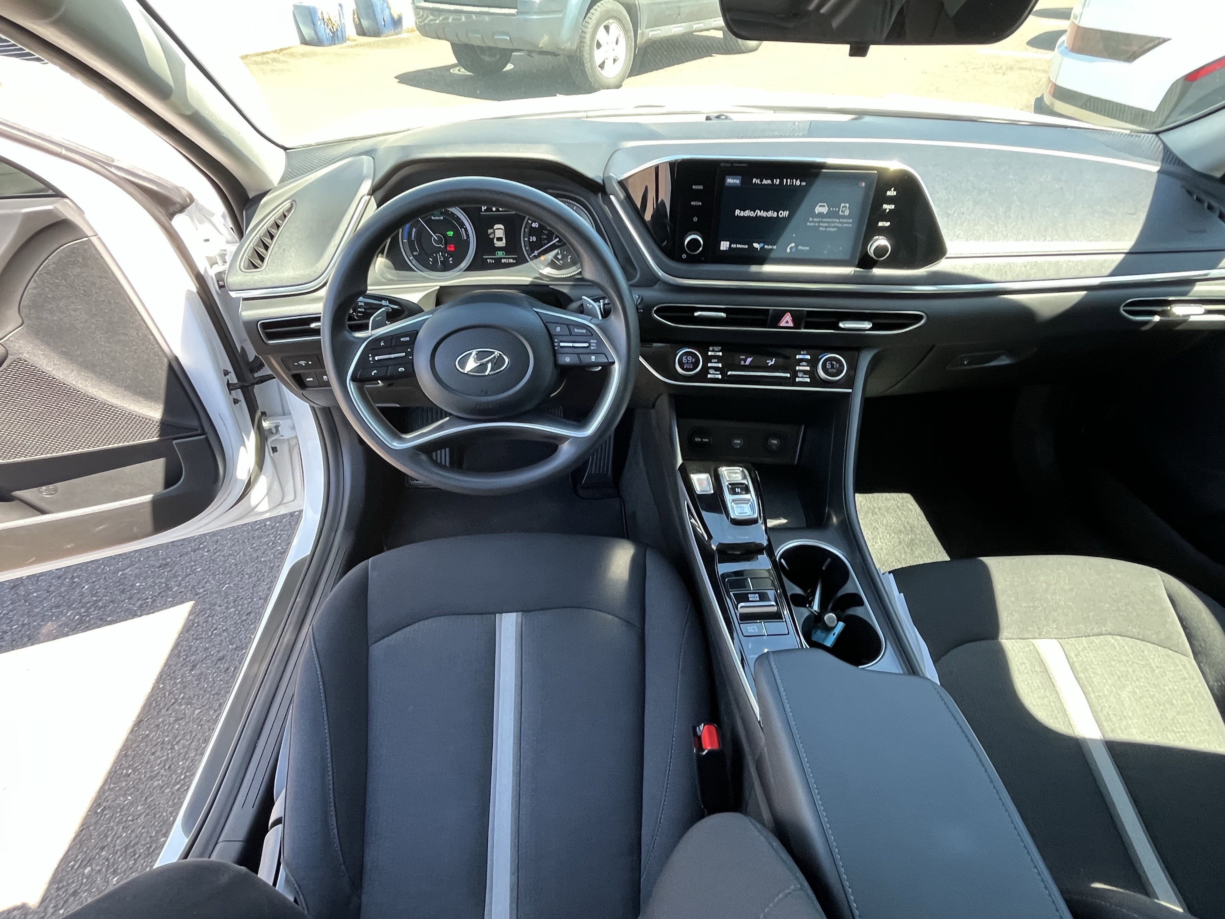 2021 Hyundai SONATA HYBRID Blue