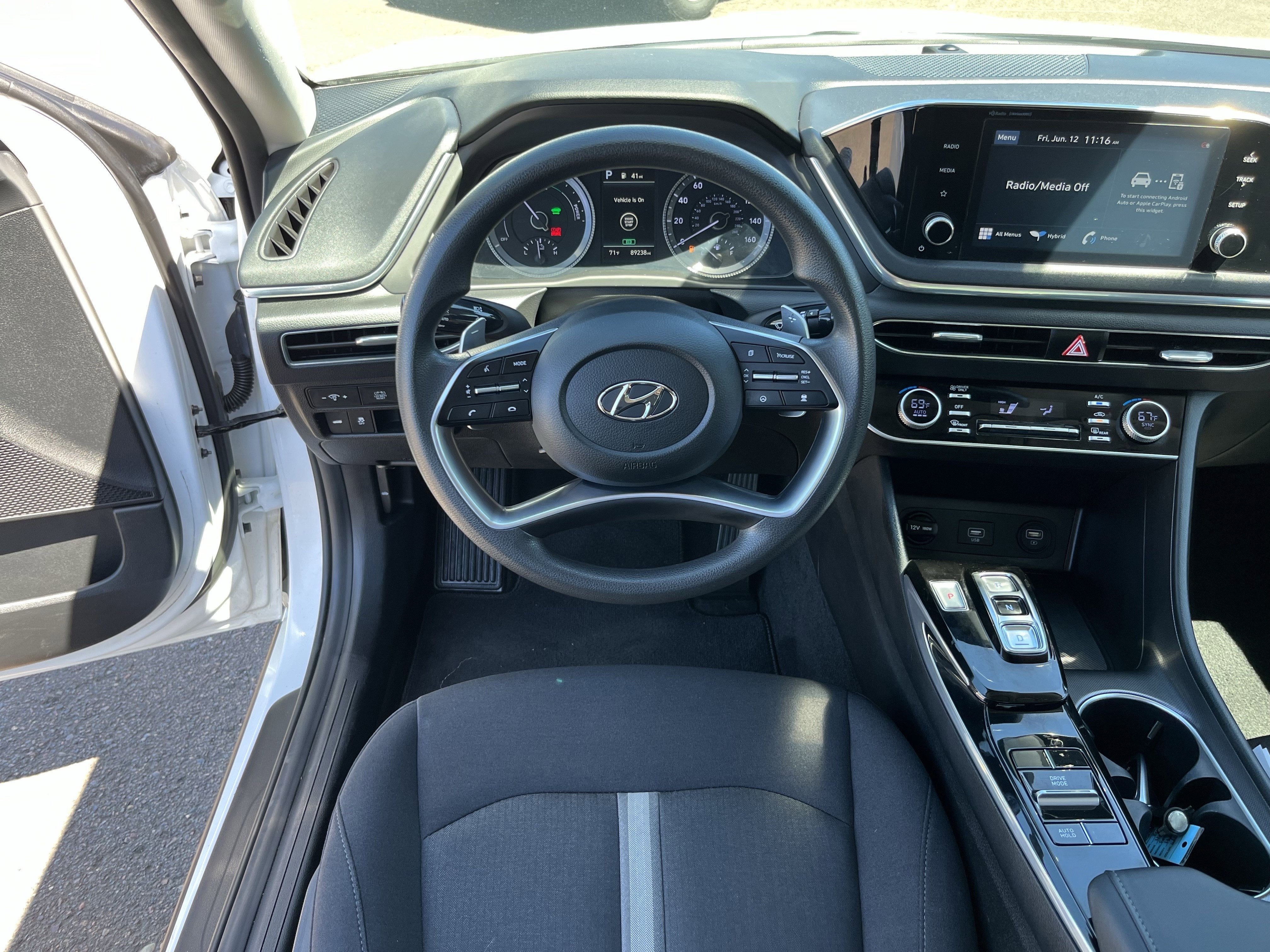 2021 Hyundai SONATA HYBRID Blue
