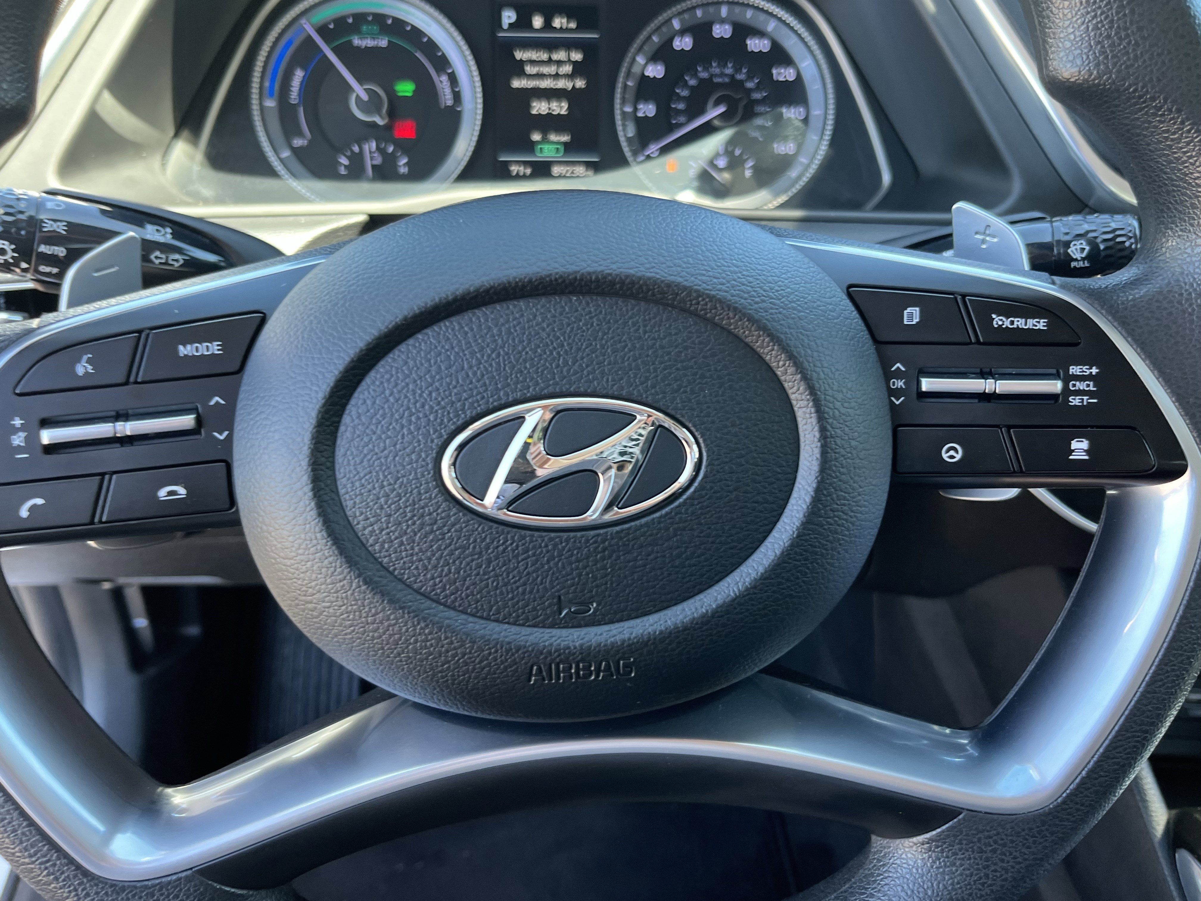 2021 Hyundai SONATA HYBRID Blue