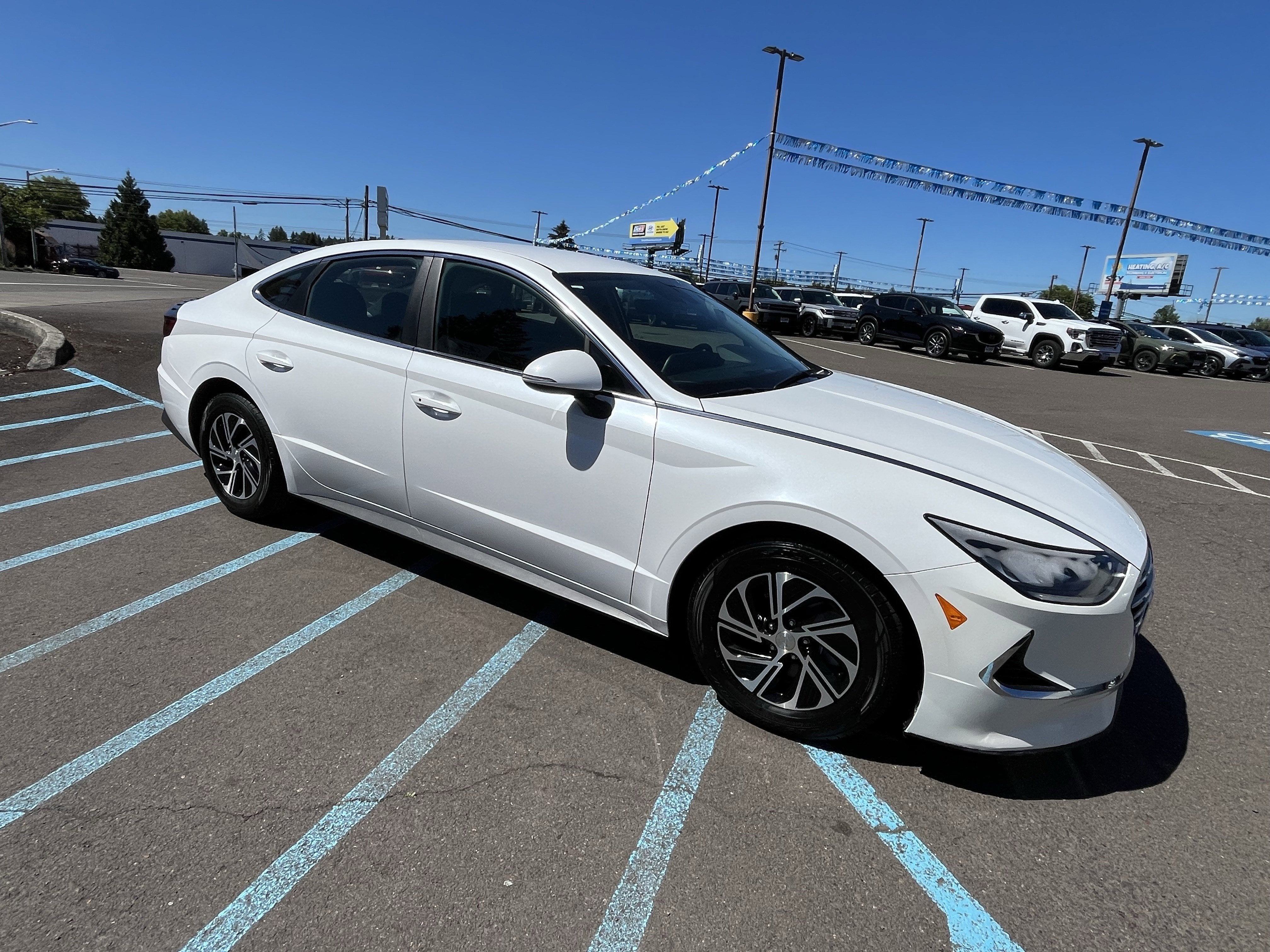 2021 Hyundai SONATA HYBRID Blue