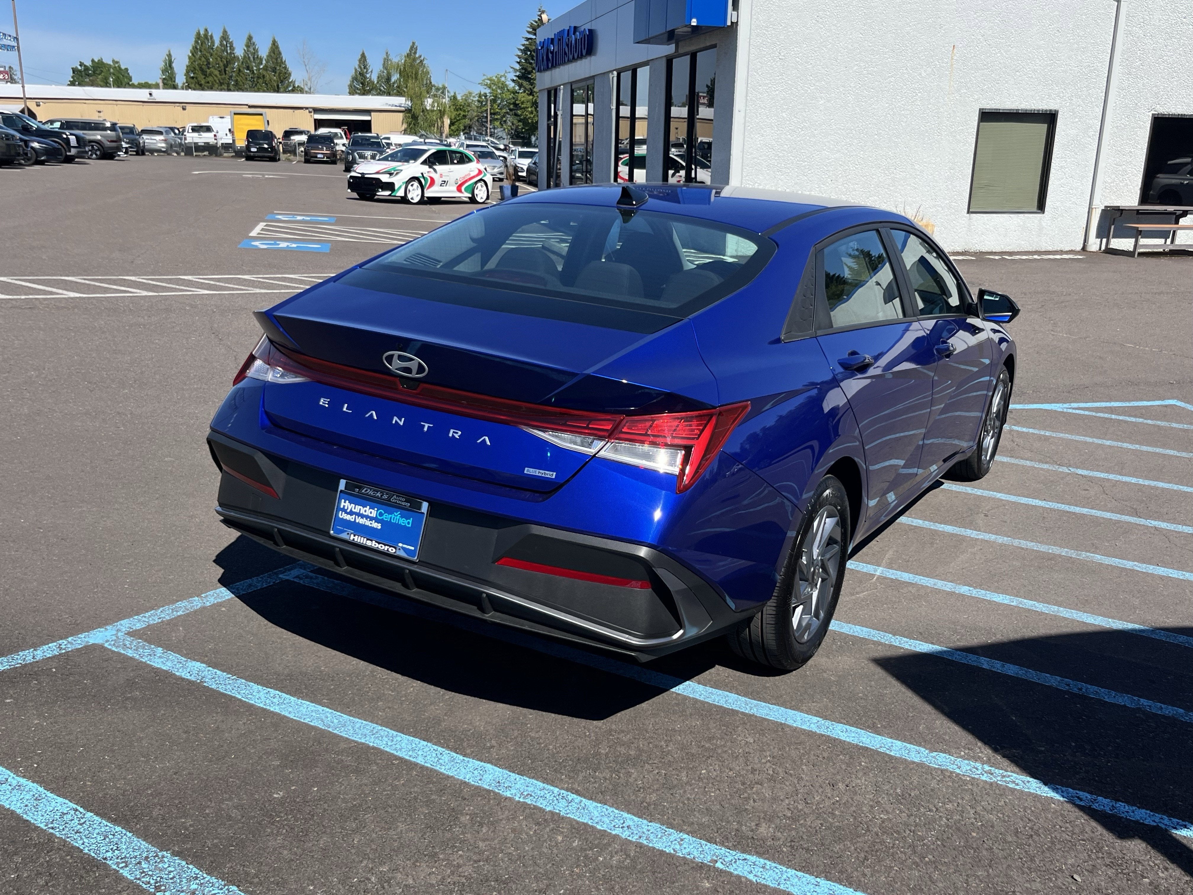 2025 Hyundai ELANTRA HYBRID Blue
