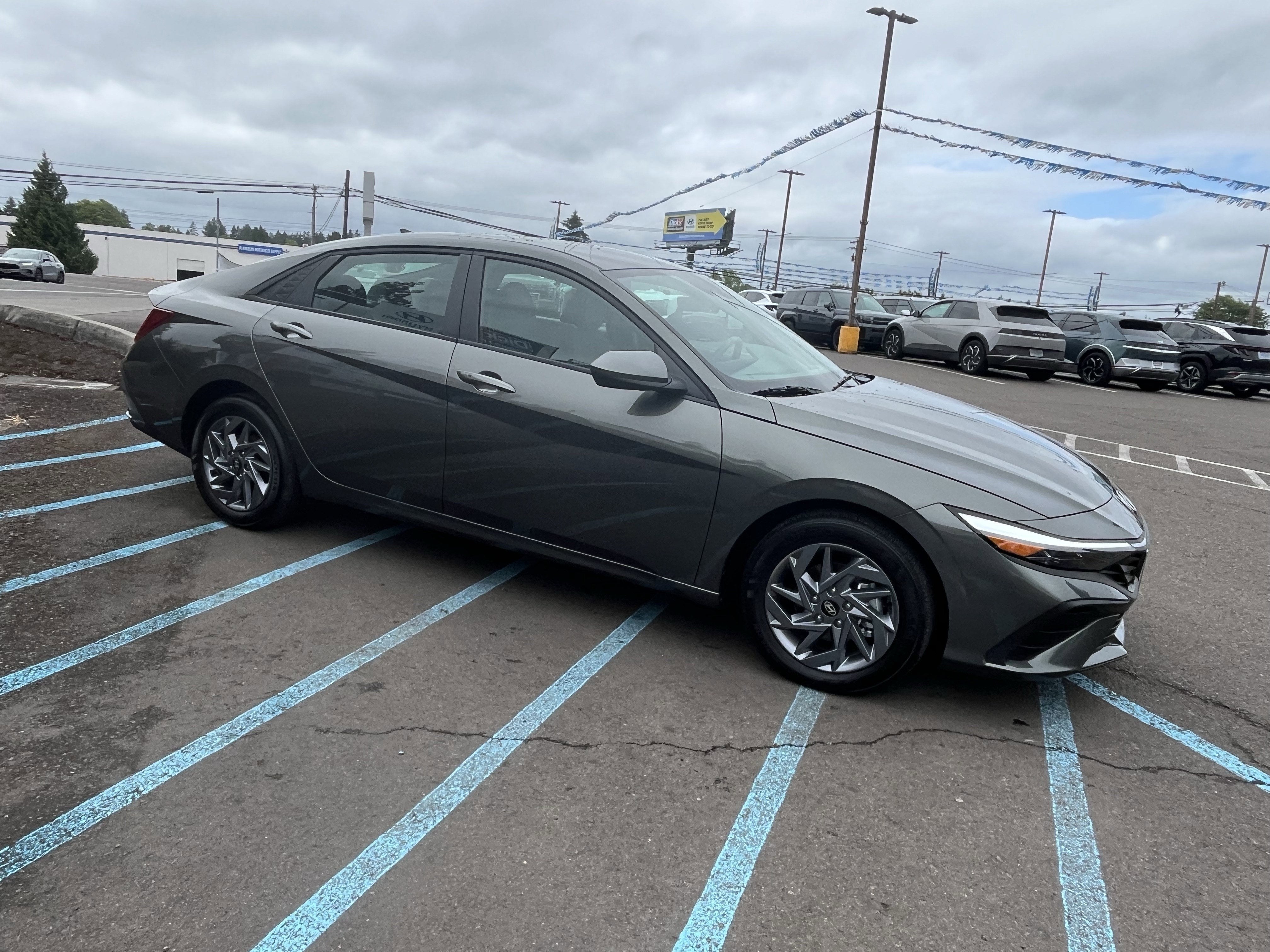 2025 Hyundai ELANTRA HYBRID Blue
