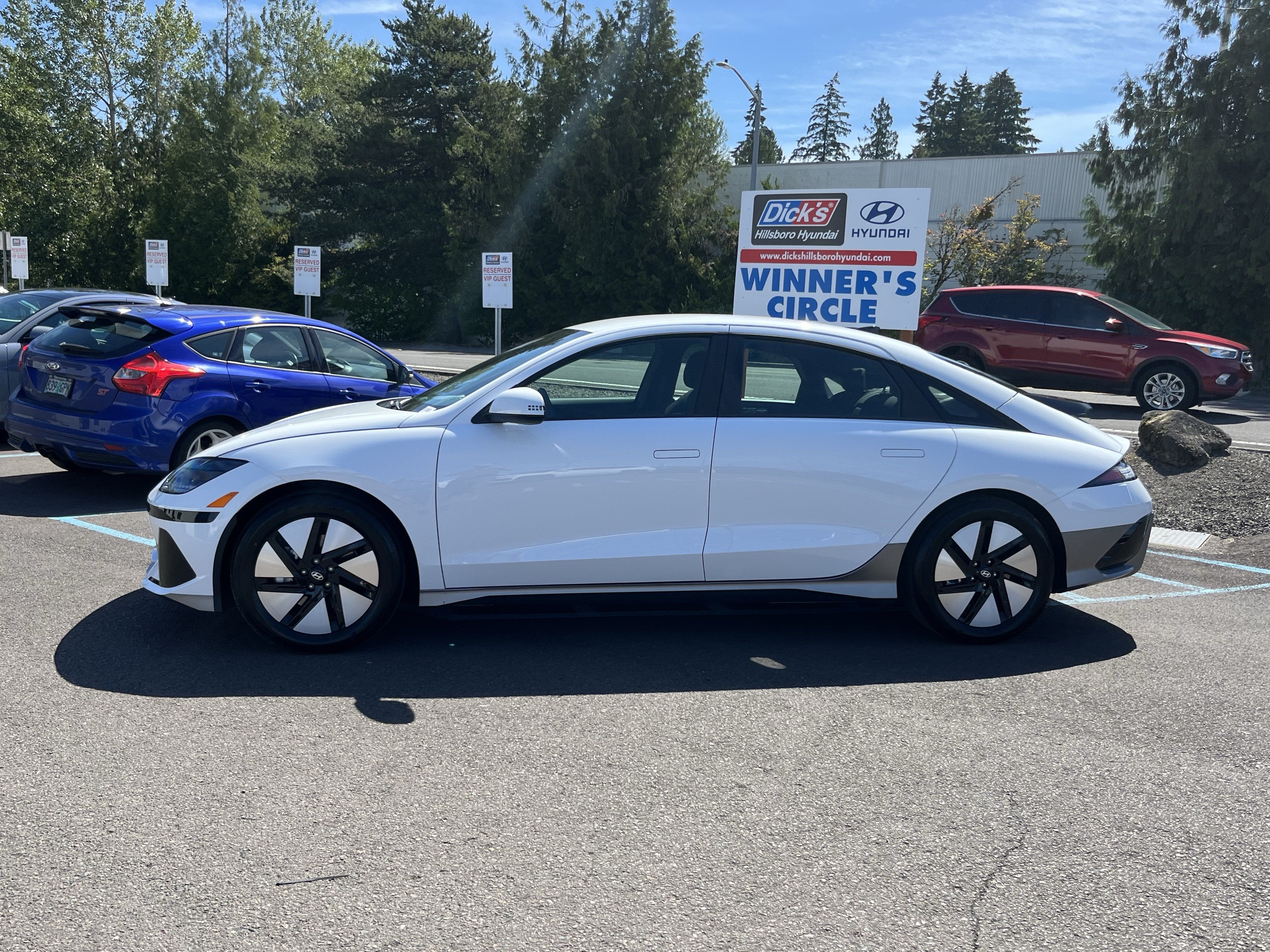 Certified 2025 Hyundai IONIQ 6 SE with VIN KMHM14AB1SA100557 for sale in Hillsboro, OR