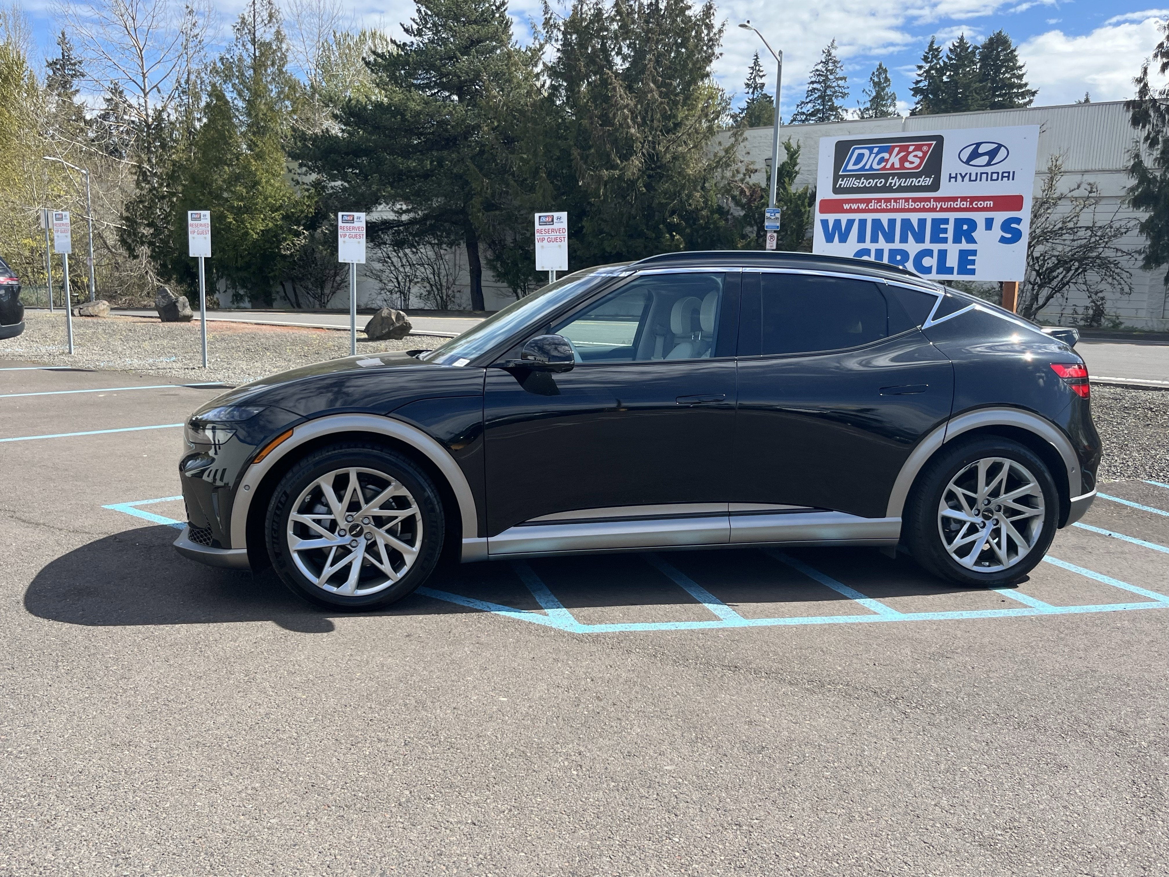 Used 2023 GENESIS GV60 Advanced with VIN KMUKCDTC9PU012953 for sale in Hillsboro, OR