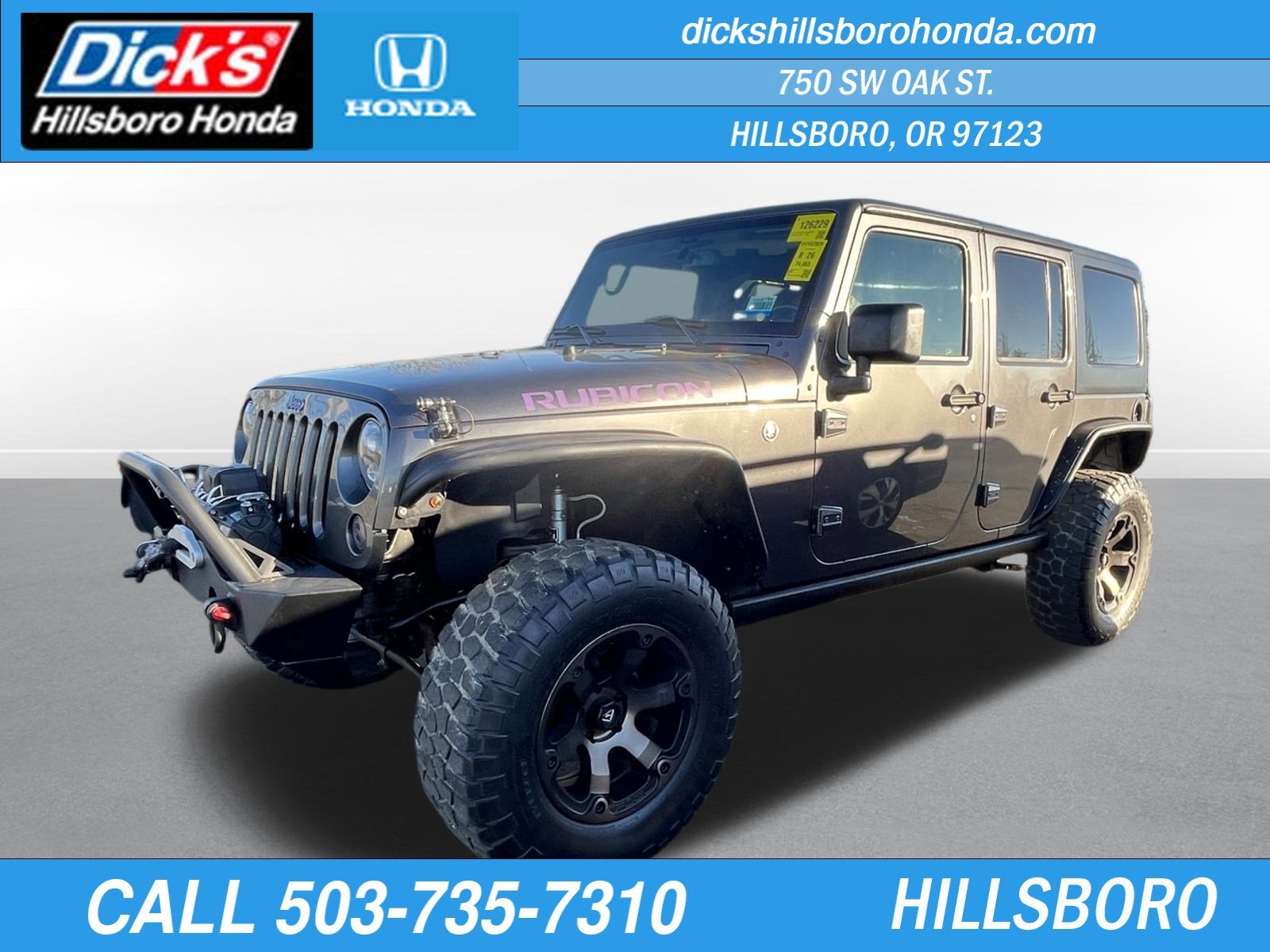 2018 Jeep Wrangler JK Unlimited Rubicon