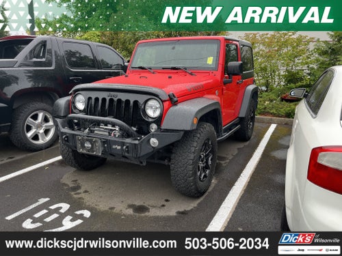 2016 Jeep Wrangler Willys Wheeler