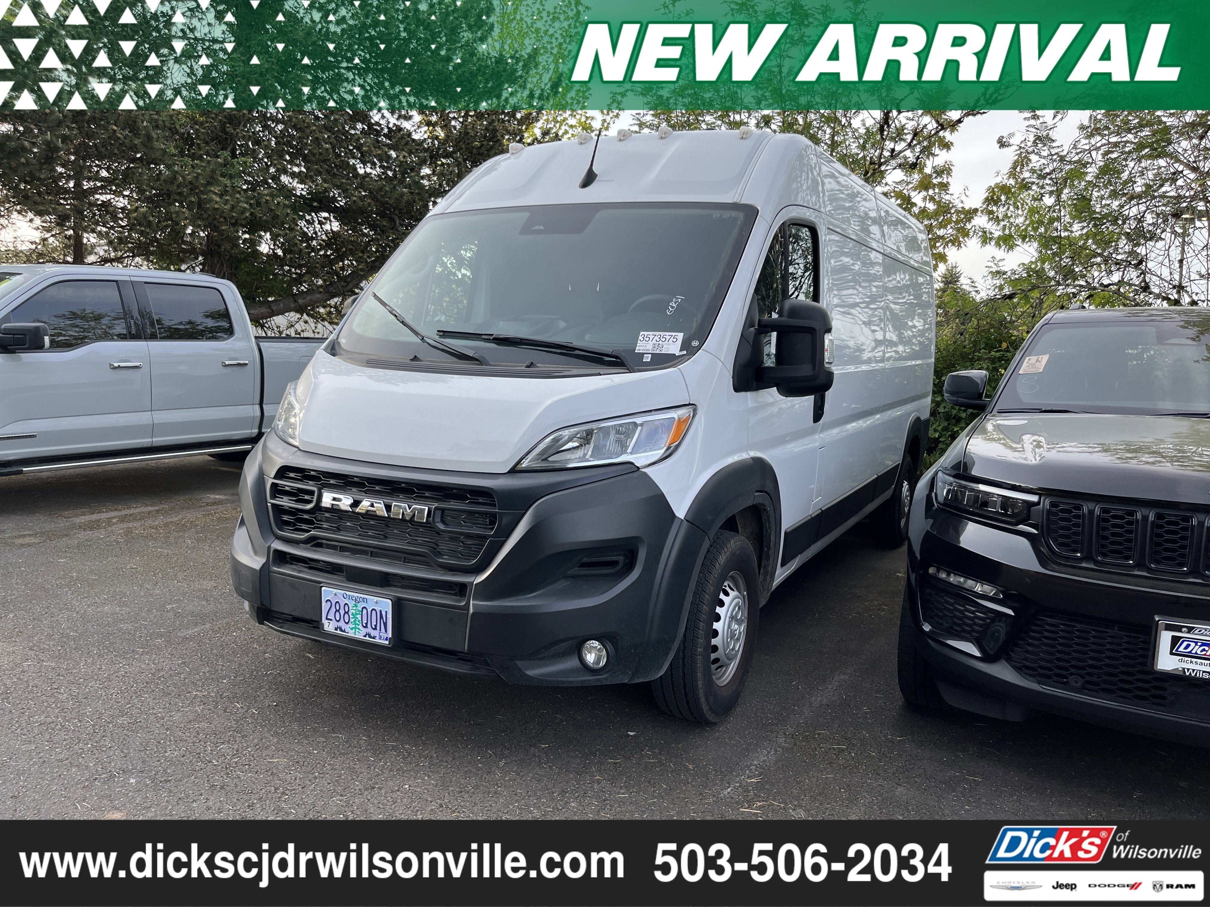 2026 RAM ProMaster 2500 High Roof
