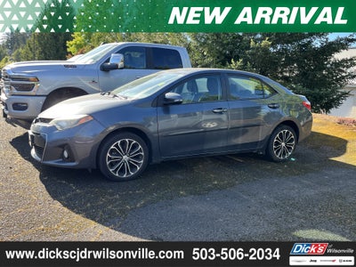 2016 Toyota Corolla S Plus