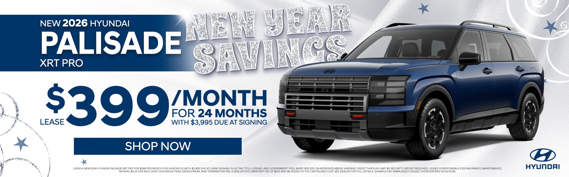 New 2026 Hyundai Palisade