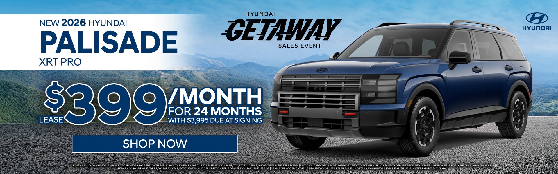 2026 Hyundai Palisade