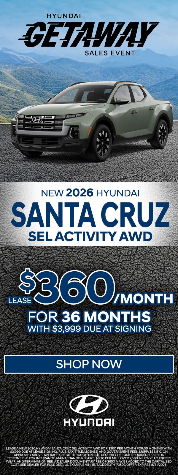 Santa Cruz SEL activity AWD
