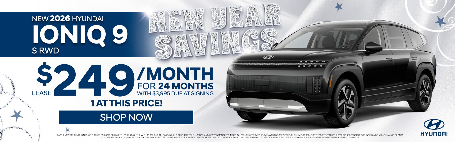 2026 Hyundai IONIQ 9 S RWD